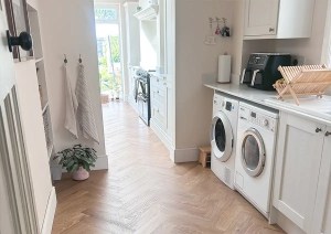 Utility room within ground floor extension at Corhampton Road, Bournemouth.
