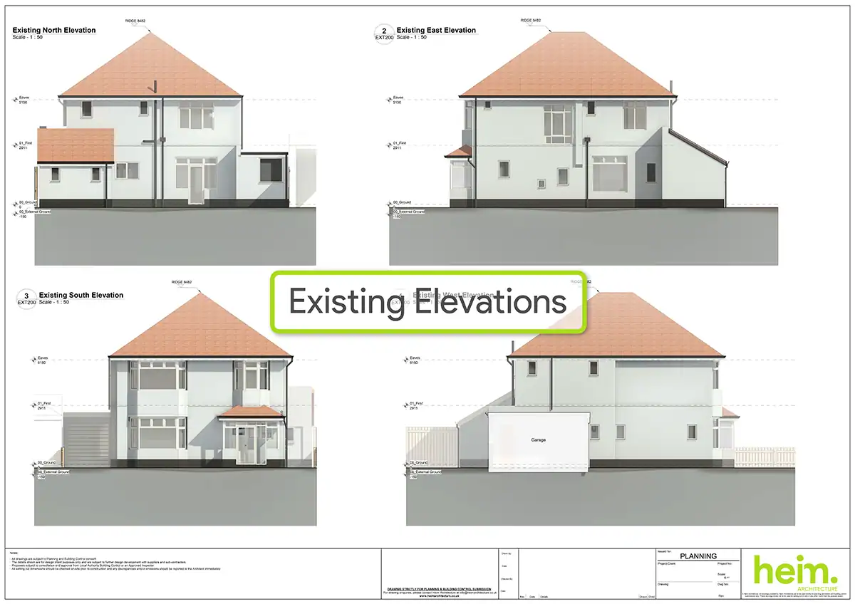 Newstead Existing Elevations Newstead Existing Elevations